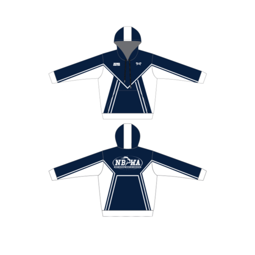 NBWA  Sublimated Navy Hoodie