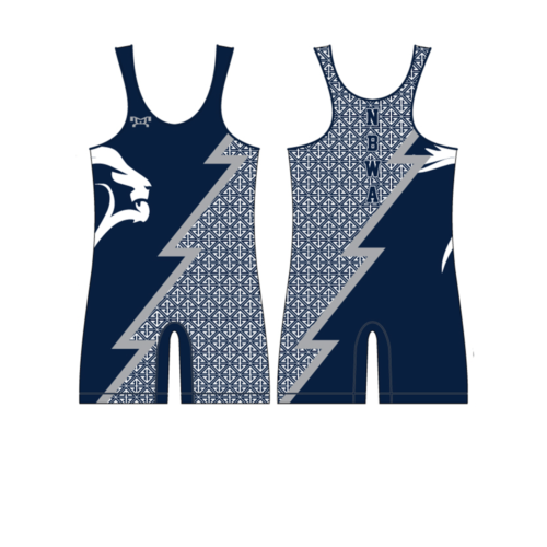 NBWA Custom Blue Singlet