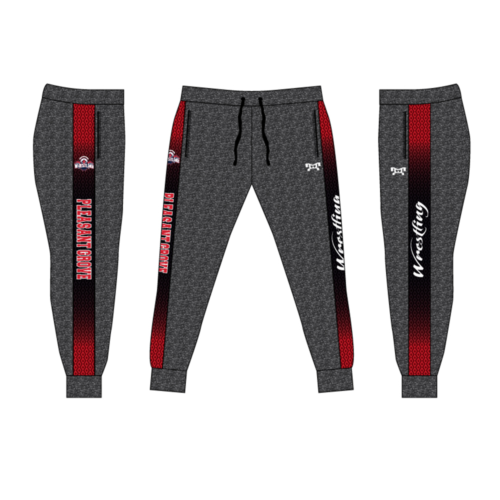 Pleasant Grove Custom Joggers  (Heathered fabric may vary in color & texture)