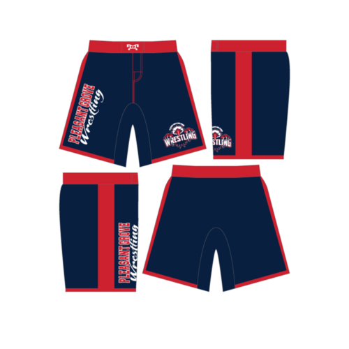Pleasant Grove Custom Fight Shorts