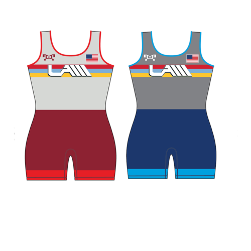 Lancaster Alliance Wrestling Custom Womens Freestyle Singlet Combo
