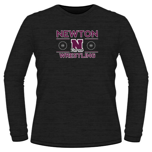 Newton High School Custom Heat Press Long Sleeve
