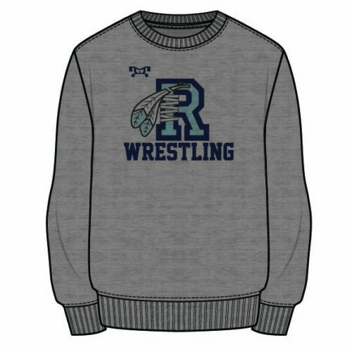 Robinson Middle School Sublimated Decal Grey Crewneck