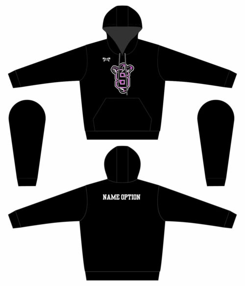 Susquenita Wrestling Sublimated Pink Logo Hoodie