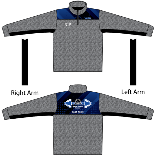 Topeka Heathered Quarter Zip  (Heathered fabric may vary in color & texture)