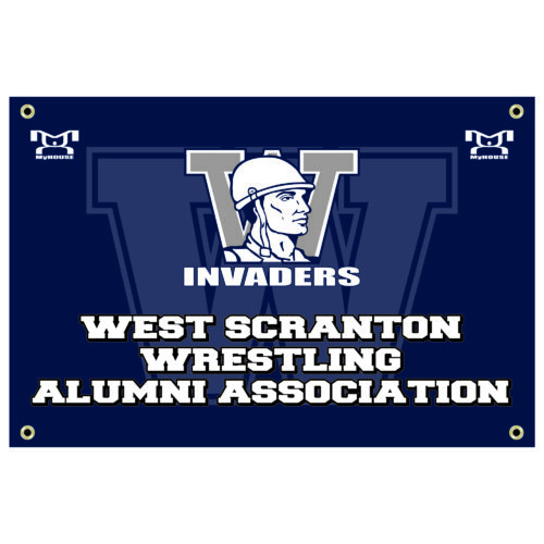 West Scranton Wrestling Alumni  Custom Team Banner