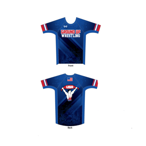 Ground Up Wrestling Custom Compression Shirt 2