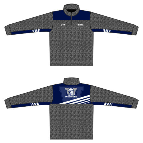 West Scranton Wrestling Alumni Custom Heathered Quarter Zip  (Heathered fabric may vary in color & texture)
