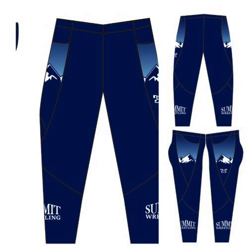 Summit Wrestling Club Custom Full Length Women's Leggings W Pockets