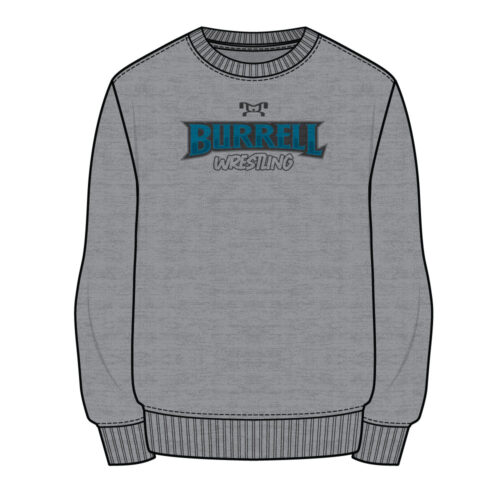 Lower Burrell Youth Wrestling Sublimated Crew Neck
