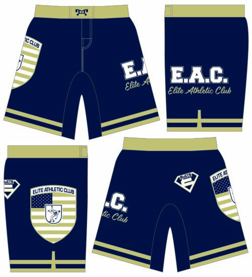 Elite Athletic Club E.A.C Custom Fight Shorts