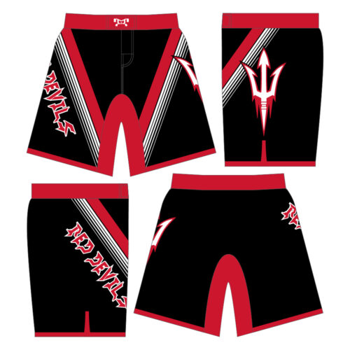 Lowell Red Devils Fight Shorts
