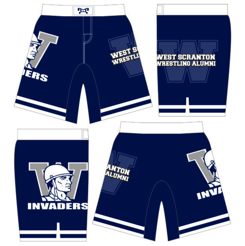 West Scranton Wrestling Alumni  Fight Shorts
