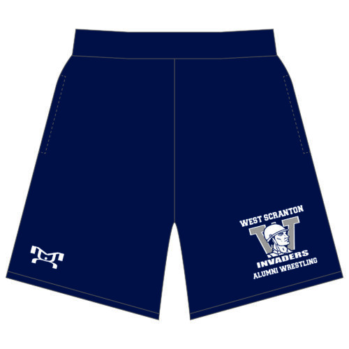 West Scranton Wrestling Alumni Custom Mesh Shorts