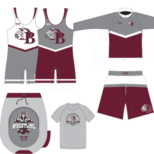 DOBYNS BENNETT WRESTLING Men's Ultimate Combo Including Gear Bag