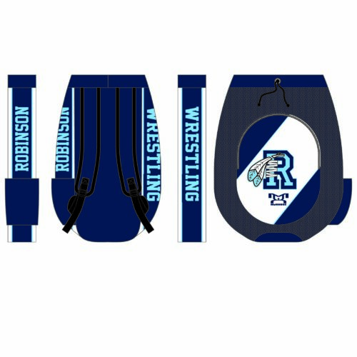 Robinson Middle School Sublimated Custom Gear Bag