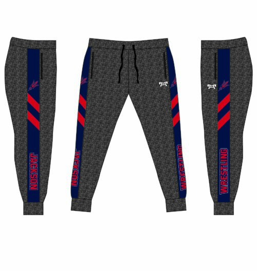 Jackson HS Custom Joggers  (Heathered fabric may vary in color & texture)