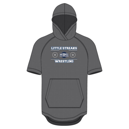 LITTLE STREAKS Short Sleeve Hoodie
