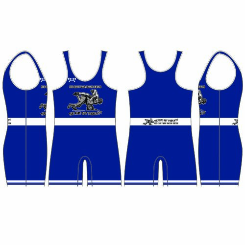 Rideout Podcast Blue Custom Singlet