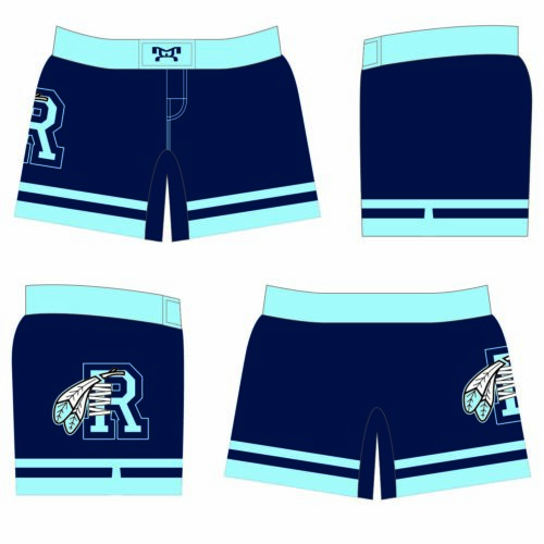 Robinson Middle School Women's Navy Custom Fight Shorts