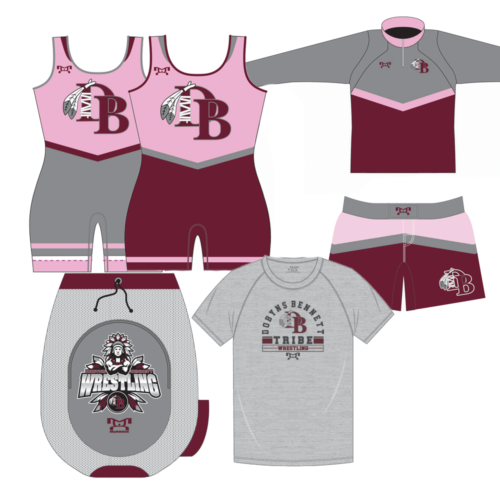 DOBYNS BENNETT WRESTLING Women's Ultimate Combo Including Gear Bag