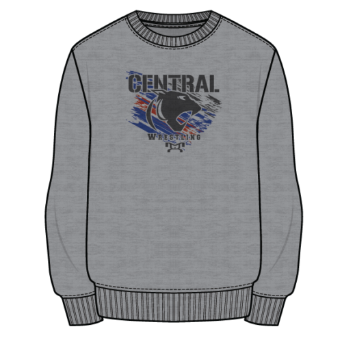 St. Croix Sublimated Decal Grey Crewneck 2024