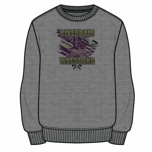 Riverdale High School Sublimated Grey Crewneck