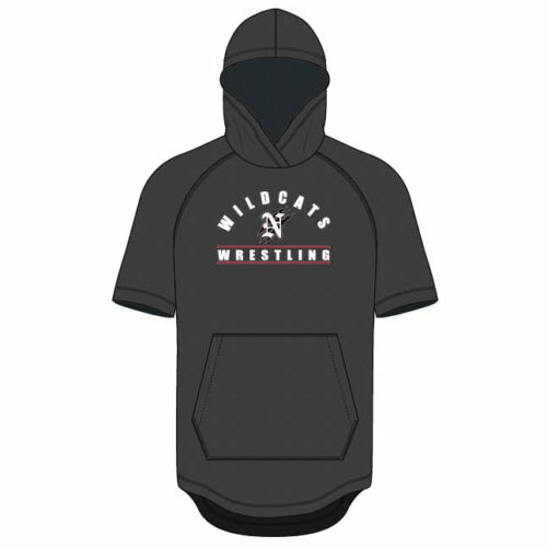 Northwestern High School Short Sleeve Hoodie