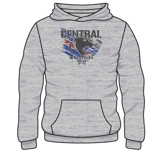 St. Croix Custom Sublimated Decal Grey Hoodie 2024