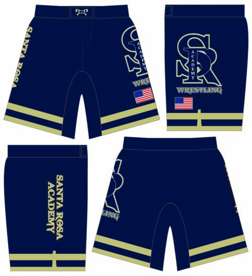 Santa Rosa Academy Custom Fight Short