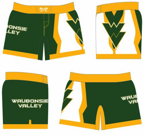 Waubonsie Valley Women's Custom Fight Shorts