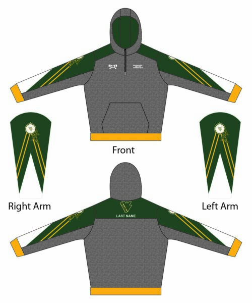 Waubonsie Valley Custom Quarter Zip Hoodie