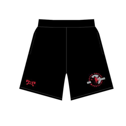 Dover Youth Wrestling Custom Black Mesh Shorts