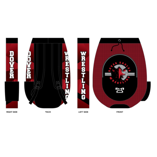 Dover Youth Wrestling Sublimated Custom Gear Bag