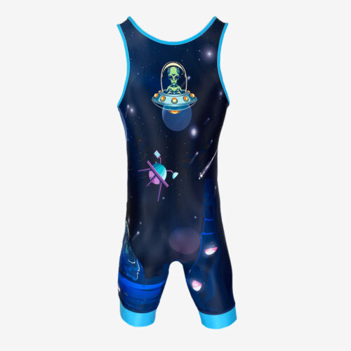 Galaxy Grappler Men's Singlet - Image 3