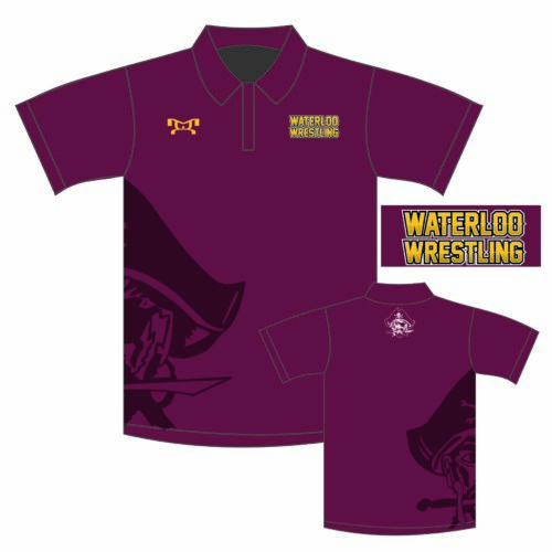 Waterloo Youth Wrestling Custom Polo