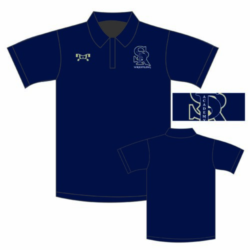 Santa Rosa Academy Custom Wrestling Polo Shirt