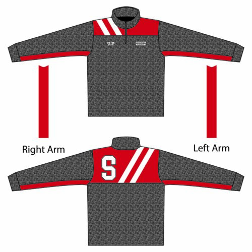 SOUDERTON HIGH SCHOOL  Heathered Quarter Zip  (Heather fabric may vary in color & texture)