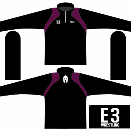 E3 WRESTLING Men's Coaches Quarter Zip