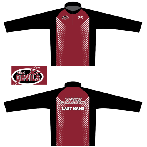 R.D.P. Elite Wrestling Club Custom Intrepid 1/4 Zip  2023