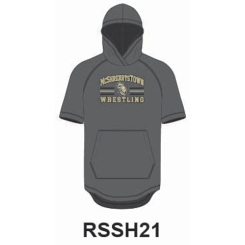 McSherrystown Wrestling Short Sleeve Hoodie
