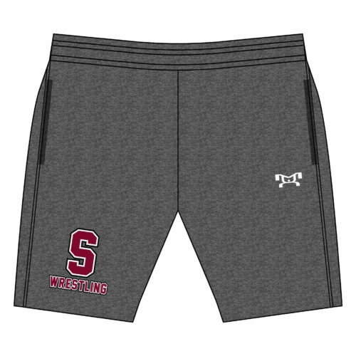 Spaulding Wrestling Men's Heathered Workout Shorts