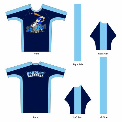 Sandlot Baseball Men's Compression Shirt