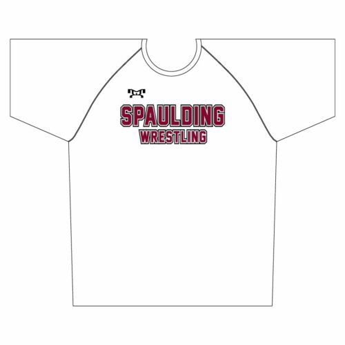 Spaulding Wrestling Sublimated White Dri-Fit T-Shirt