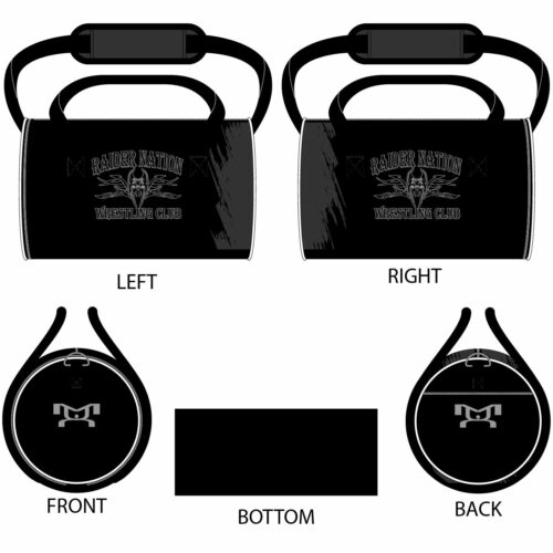 Raider Nation Wrestling Club Custom Jr Duffel Bag