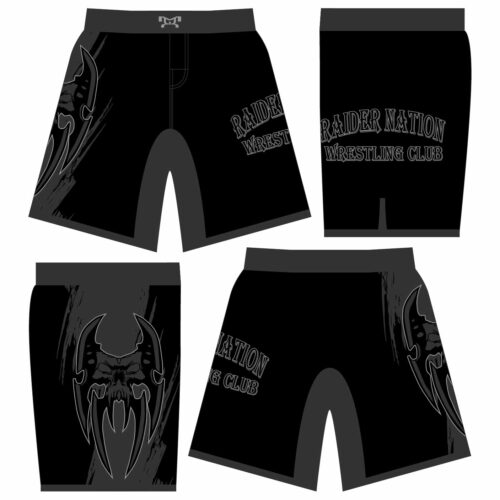 Raider Nation Wrestling Club Custom Fight Shorts