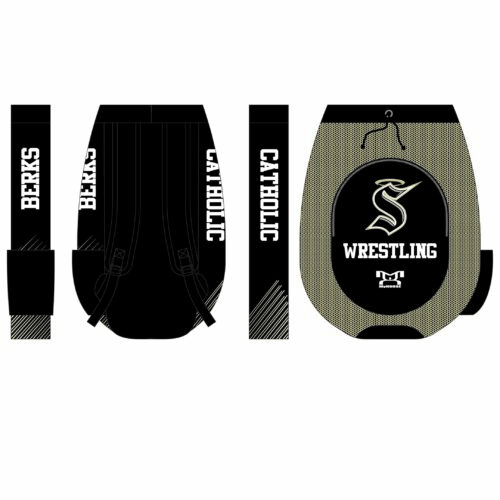Berks Catholic Youth Wrestling Sublimated Custom Gear Bag