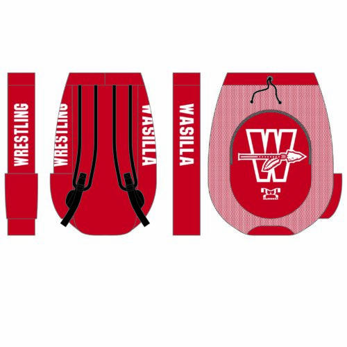 Wasilla High School Sublimated Custom Gear Bag