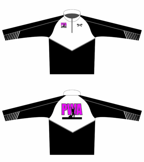 Purler Wrestling Academy Custom Black Intrepid 1/4 Zip