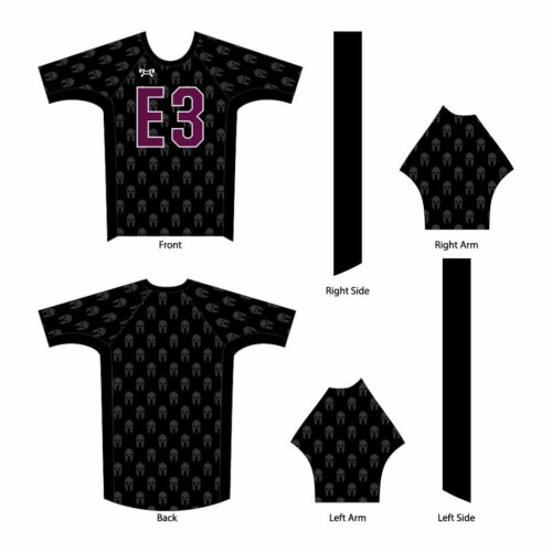 E3 Wrestling Men's Compression Shirt